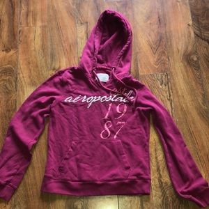 pink Aéropostale hoodie